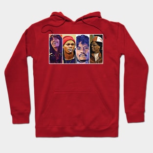 Many Faces of Dave Chappelle Hoodie